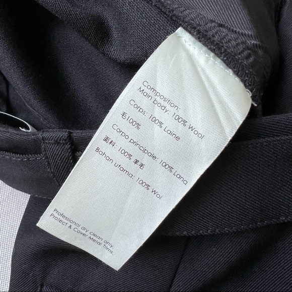 3.1 Phillip Lim Pressed Crop D-Ring Wool Trousers - Picture 9 of 9